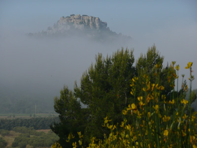 Morgenstimmung zum Mont Paon hin