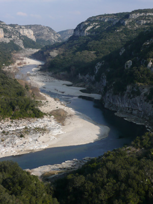 Blick auf den Gard