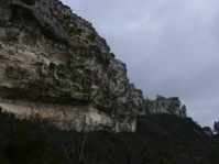 Dunkle Wolken mit Regen